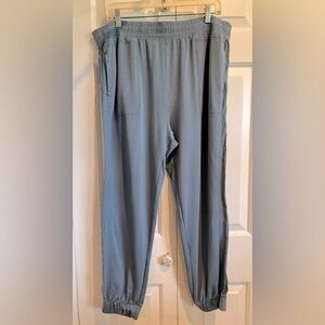 SOFT SURROUNDINGS Stylish Blue💙Joggers w Inside Drawstring and Pockets